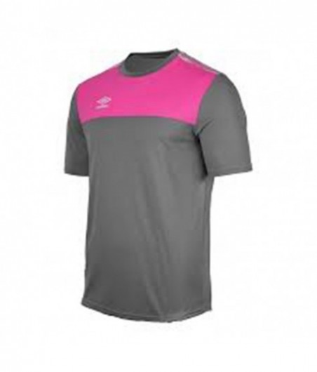 Camiseta Umbro NESS Rosa-Gris