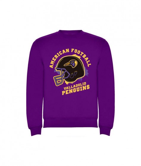 Sudadera morada Teams Penguins