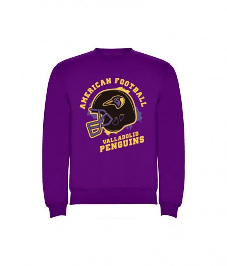 Sudadera morada Teams Penguins