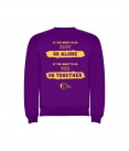 Sudadera morada Teams Penguins