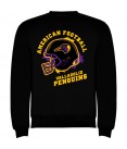 Sudadera Negra Team Penguins