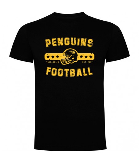 Camiseta Football Casco Negra