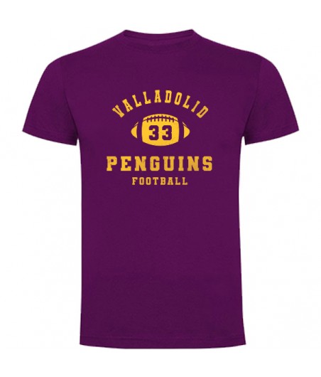 Camiseta Penguins 33 Morada